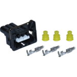 Kit de Chicote Fêmea da Bobina Fiat Tipo 1.6/Vectra GSI/Uno Mille 1.0 I.E (Primário); Sensor de Velocidade VW/Berlingo 377957827D; Sensor MAP Uno Mille/Linha MI; Sensor de Rotação VW/Ford/Fiat/GM e Detonação; Sensor de Temperatura/Potenciômetro 0.280.122.001 - GB70030021